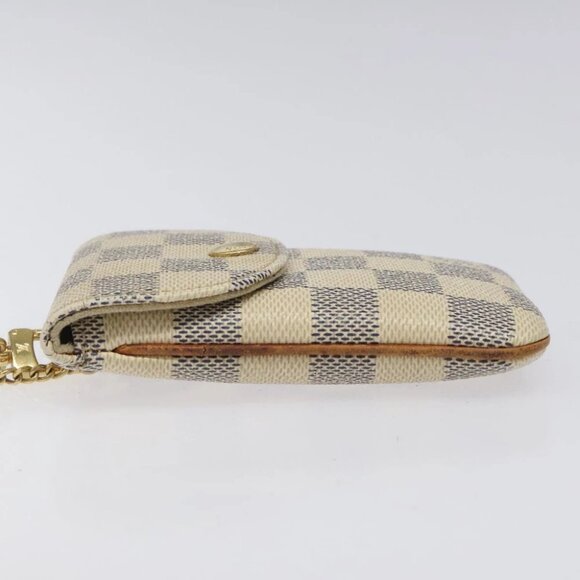 LOUIS VUITTON Damier Azur Etui Telephonne MM Cell Phone Case - Picture 4 of 15